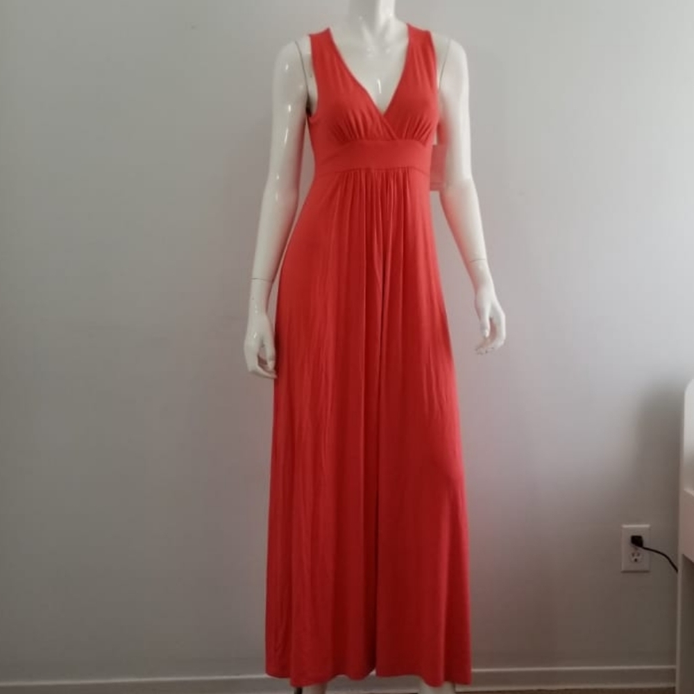 Beautiful Stretchy Long Summer Dress Size S (K)